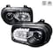 Spec-D Tuning 05-10 Chrysler 300C Projector Headlight - Black LHP-300C05JM-TM - alternate 1